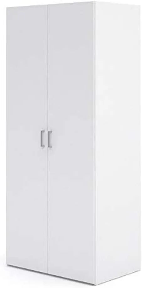 Armadio — con armadio, 2 ante, 77 × 49, bianco