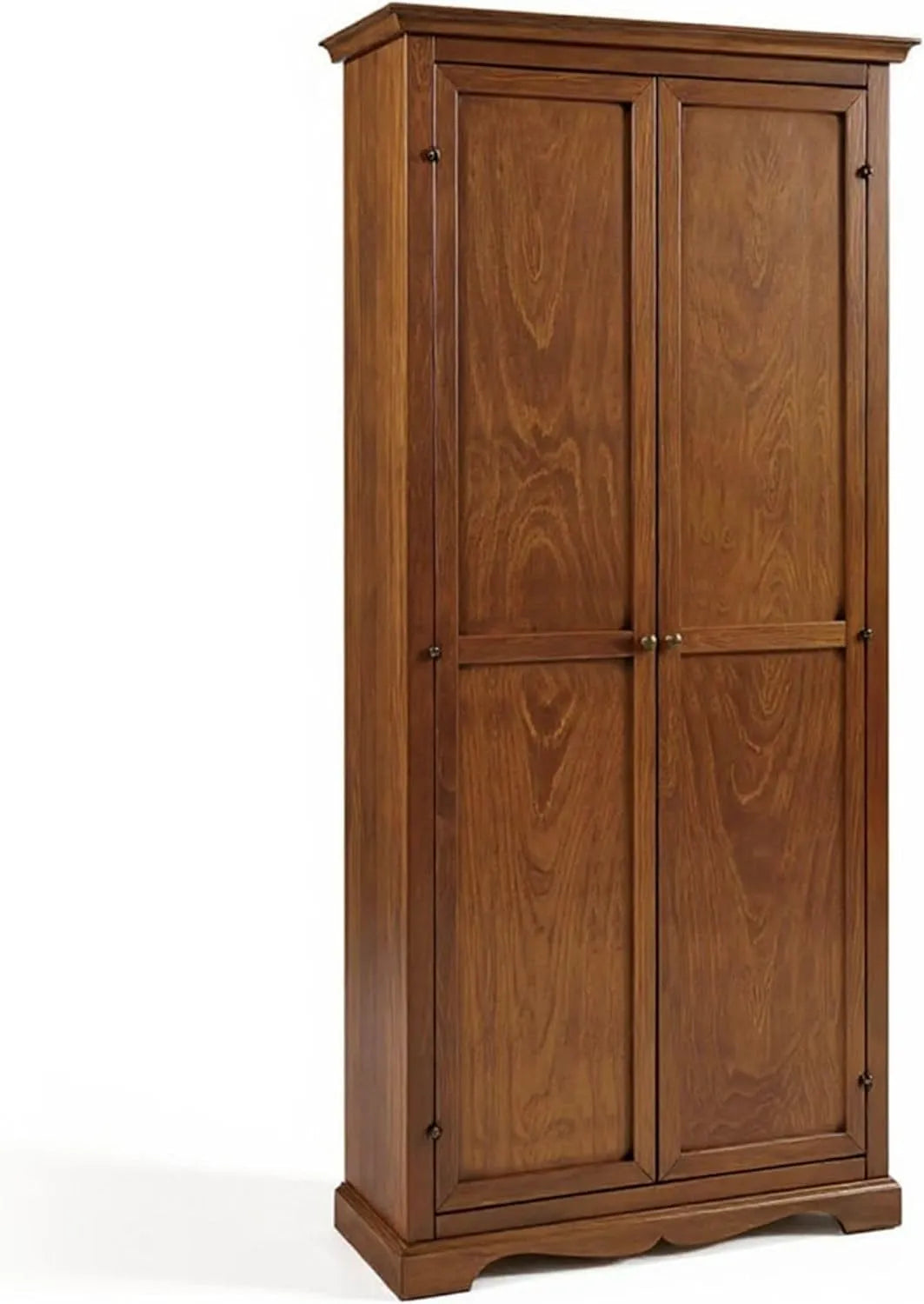 Armadio – in legno, con cassetti, 2 Ante, 2 Cassetti, 87 × 40 × 192 cm, in legno massello