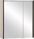 Armadietto a specchio — 63, 5 × 17, 5 × 72, 4 cm, beige