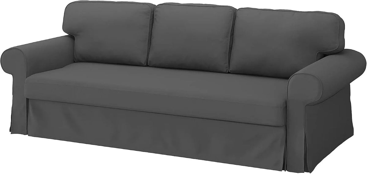 IKEA VRETSTORP Divano letto e divano trasformabile — 3 posti, grigio