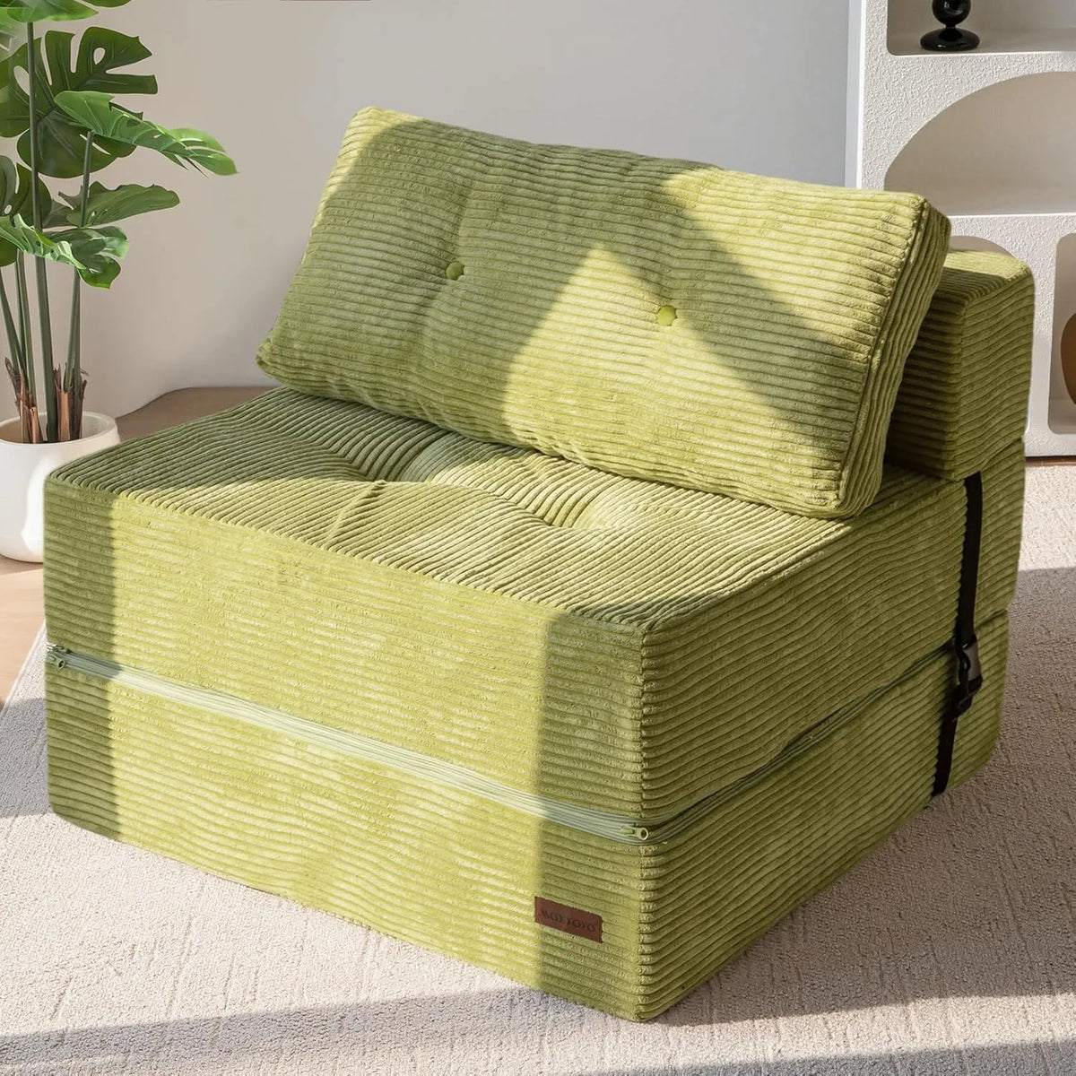 Divano letto e divano trasformabile – imbottitura in schiuma, pieghevole, design portatile