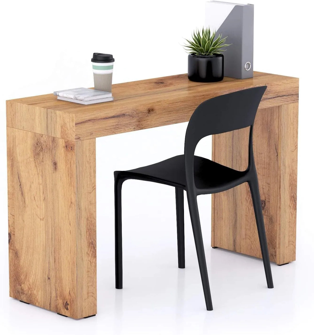 Mobili Fiver Scrivania e tavolo per computer: Evolution, con scrivania, 120 × 40